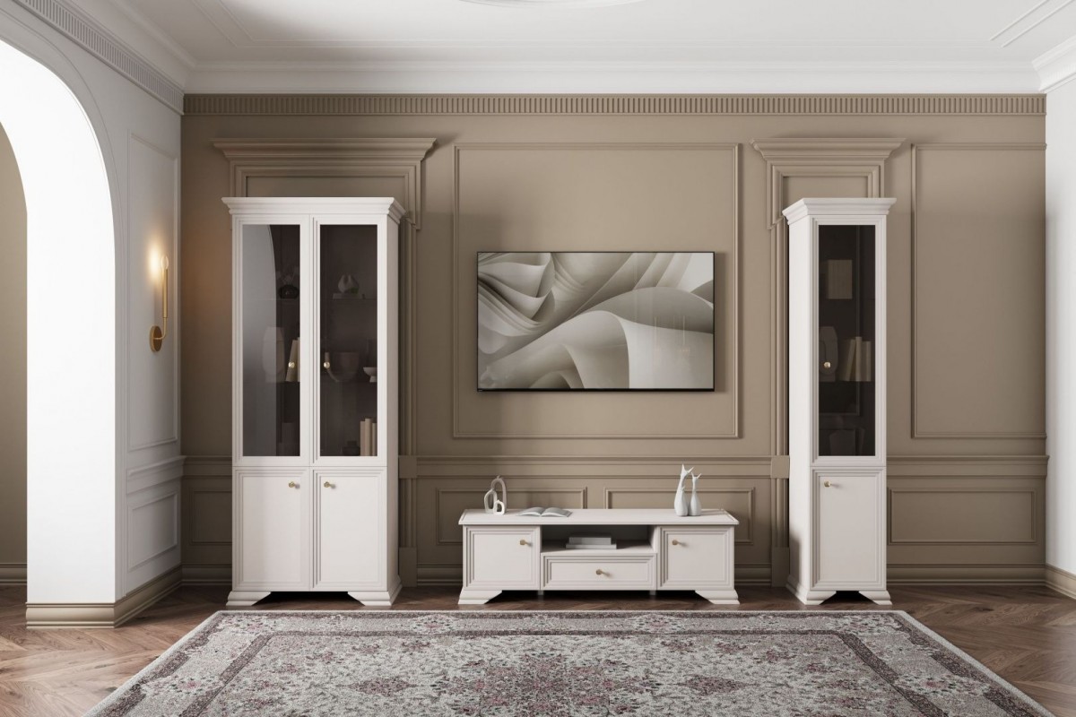 Орландо (Персидский жемчуг) - Тумба ТВ БРАВОмебель 