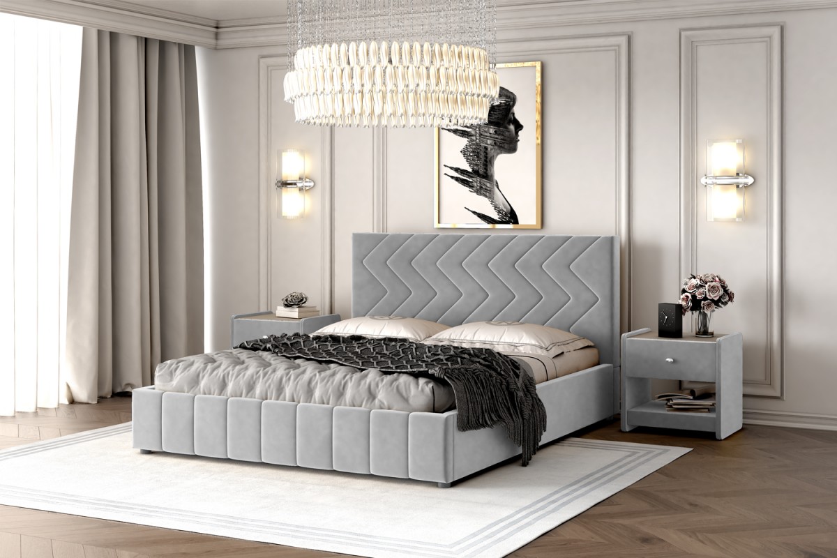 Кровать Нельсон (ЗигЗаг) БРАВОмебель