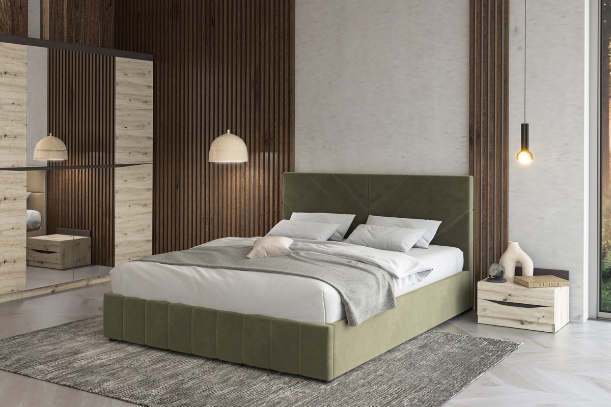 Кровать Нельсон (Линия) БРАВОмебель