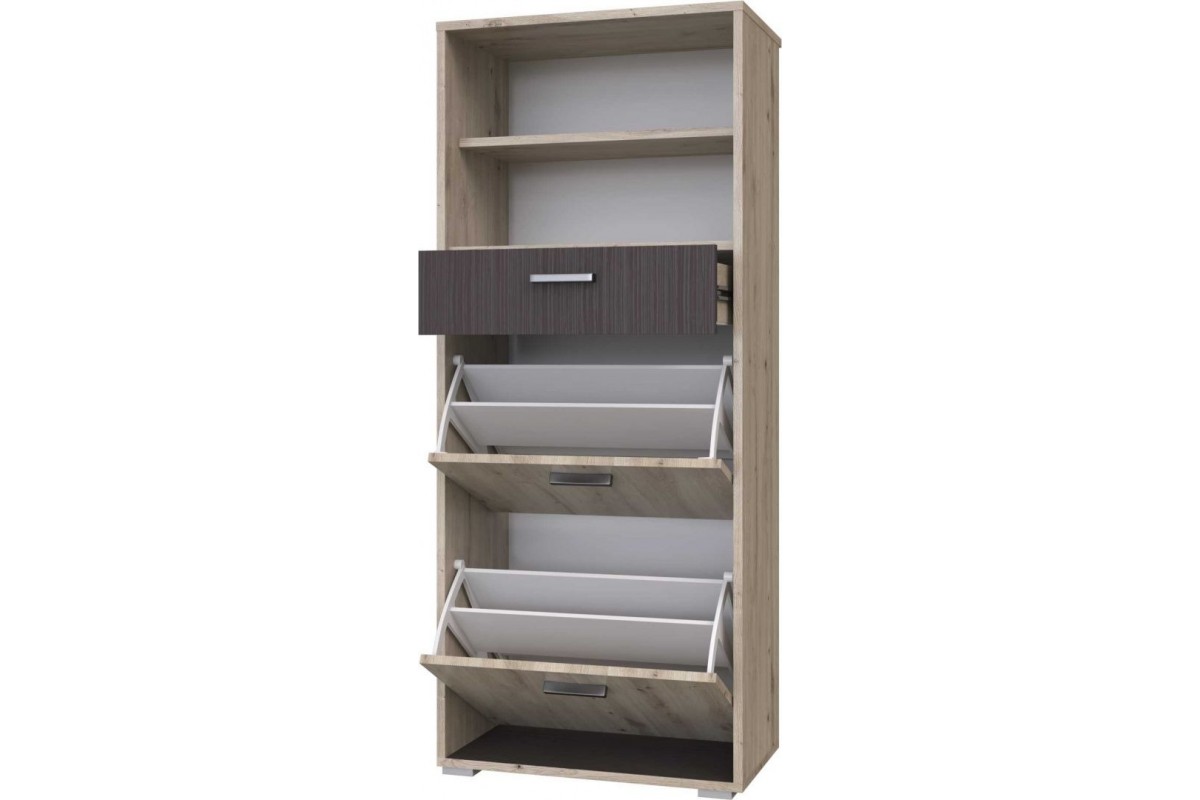 Имидж Тумба для обуви (Дуб Бонифаций) БРАВОмебель