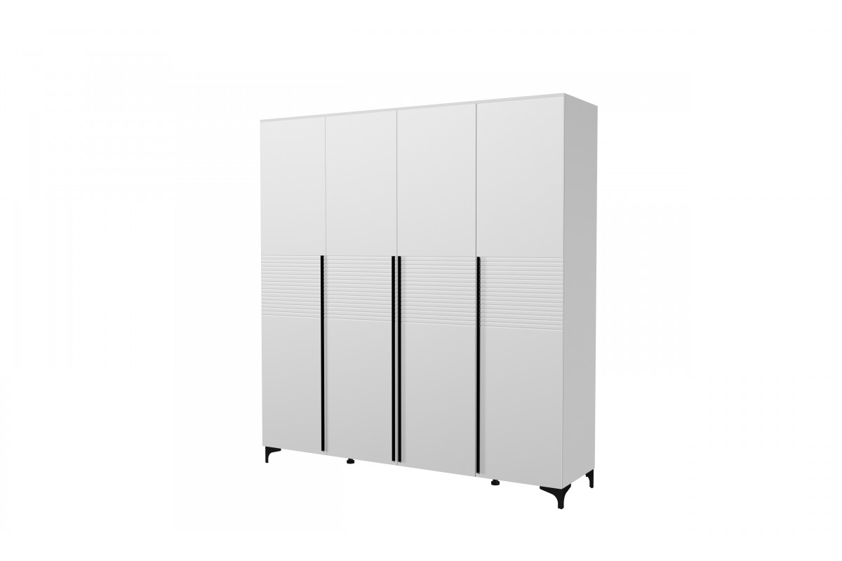 Модульная спальня «Брента» белый лак БРАВОмебель