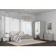 Цвет кровати: Белый / Белый глянец