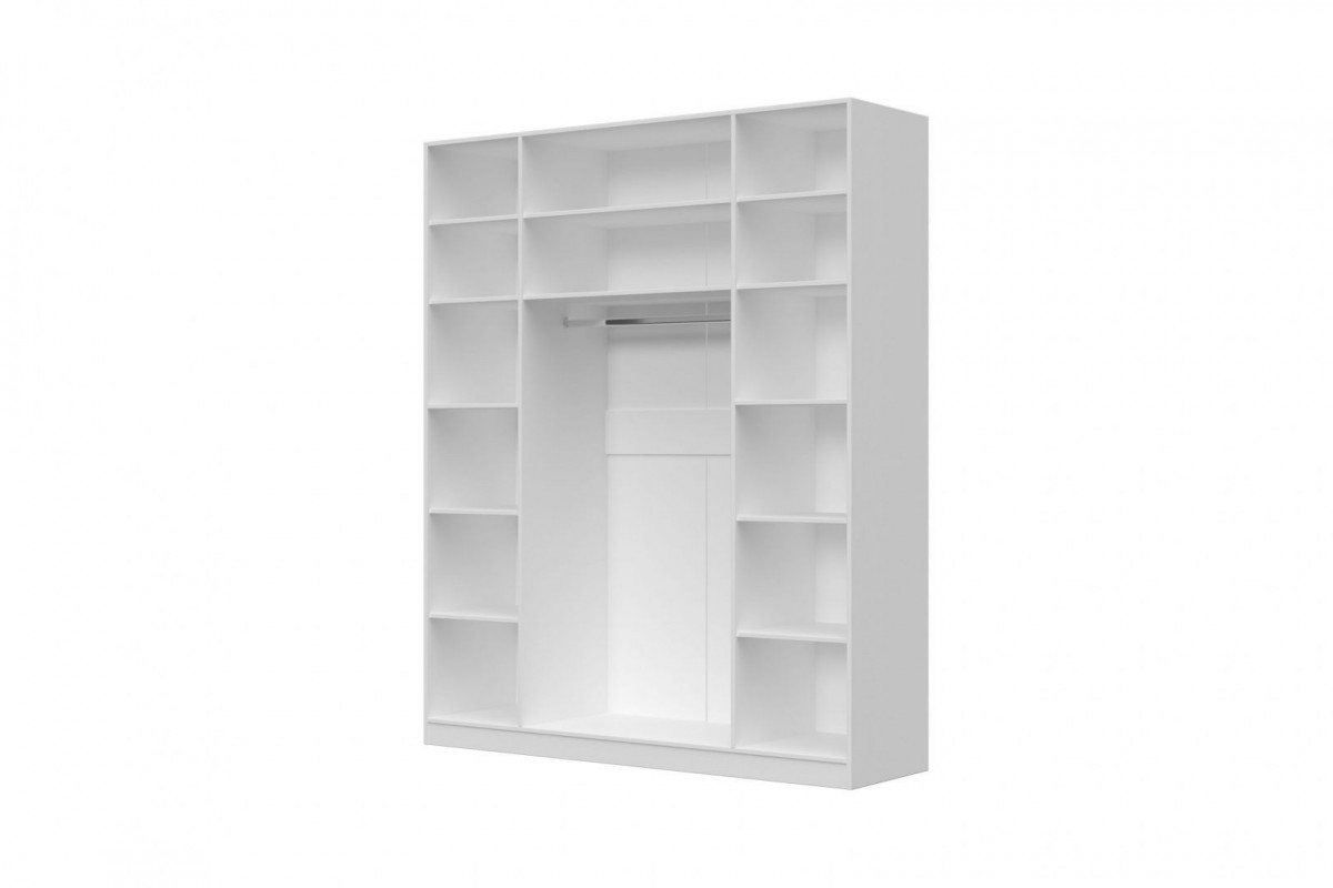 Вива (Белый глянец) - Шкаф распашной ШР-4