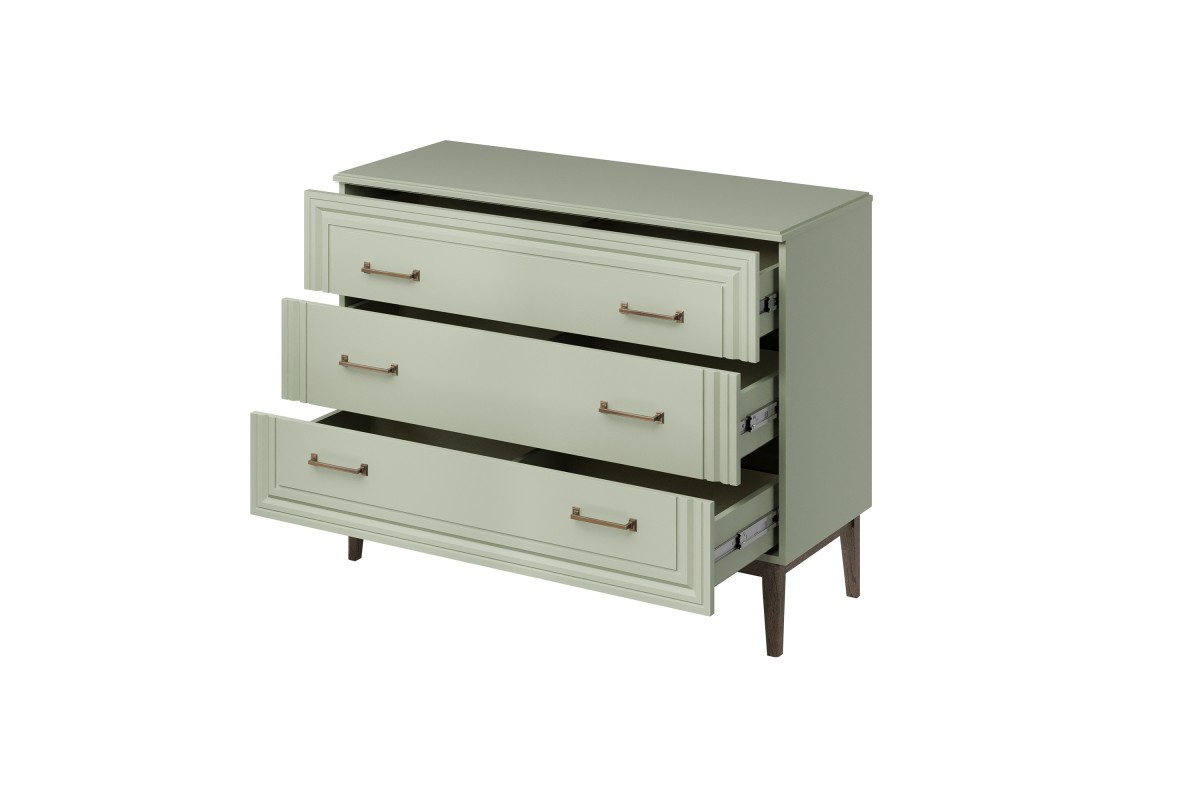 Модульная спальня Гориция (Зеленый самшит) от БРАВОмебель