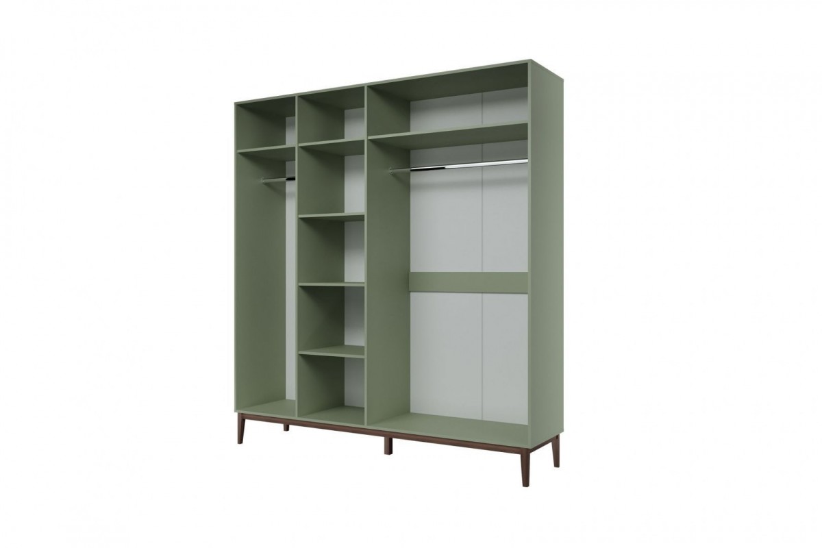 Гориция (Зеленый самшит) - Шкаф распашной ШР-4