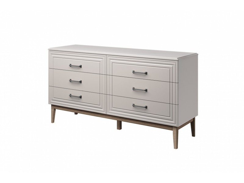 Гориция (Льняной) комод 6 ящиков