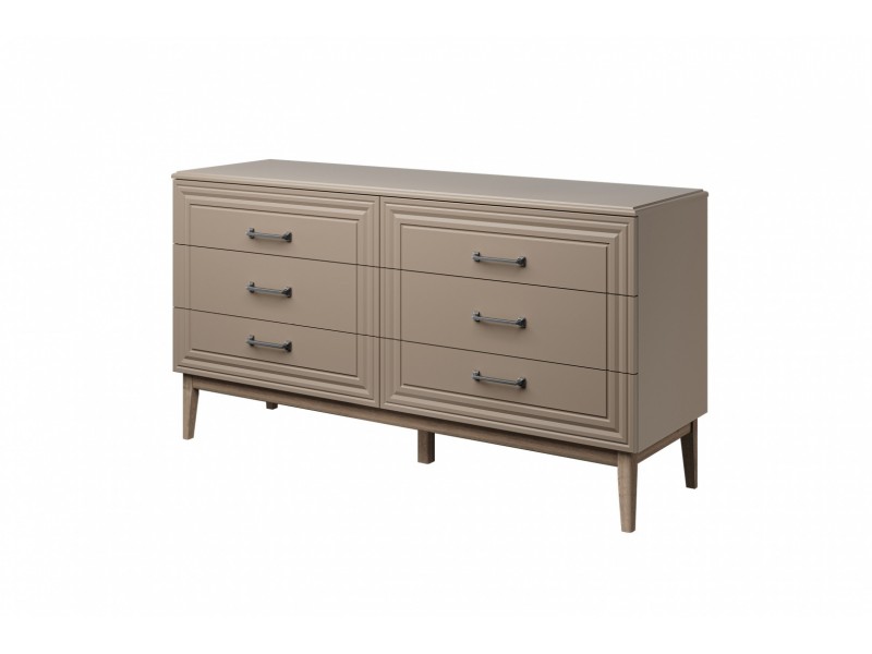 Гориция (Мокко Мусс) комод 6 ящиков