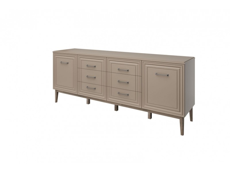 Гориция (Мокко Мусс) - Комод 6 ящиков, 2 двери