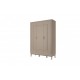 Гориция (Мокко Мусс) - Шкаф распашной ШР-3