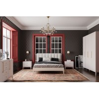 Модульная спальня Джали (льняной) БРАВОмебель