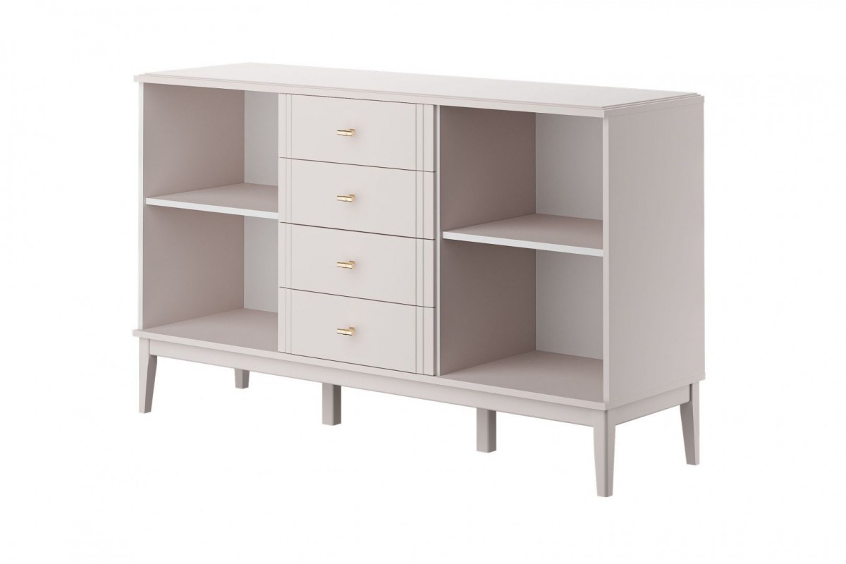 Джали (льняной) - Комод 4 ящика