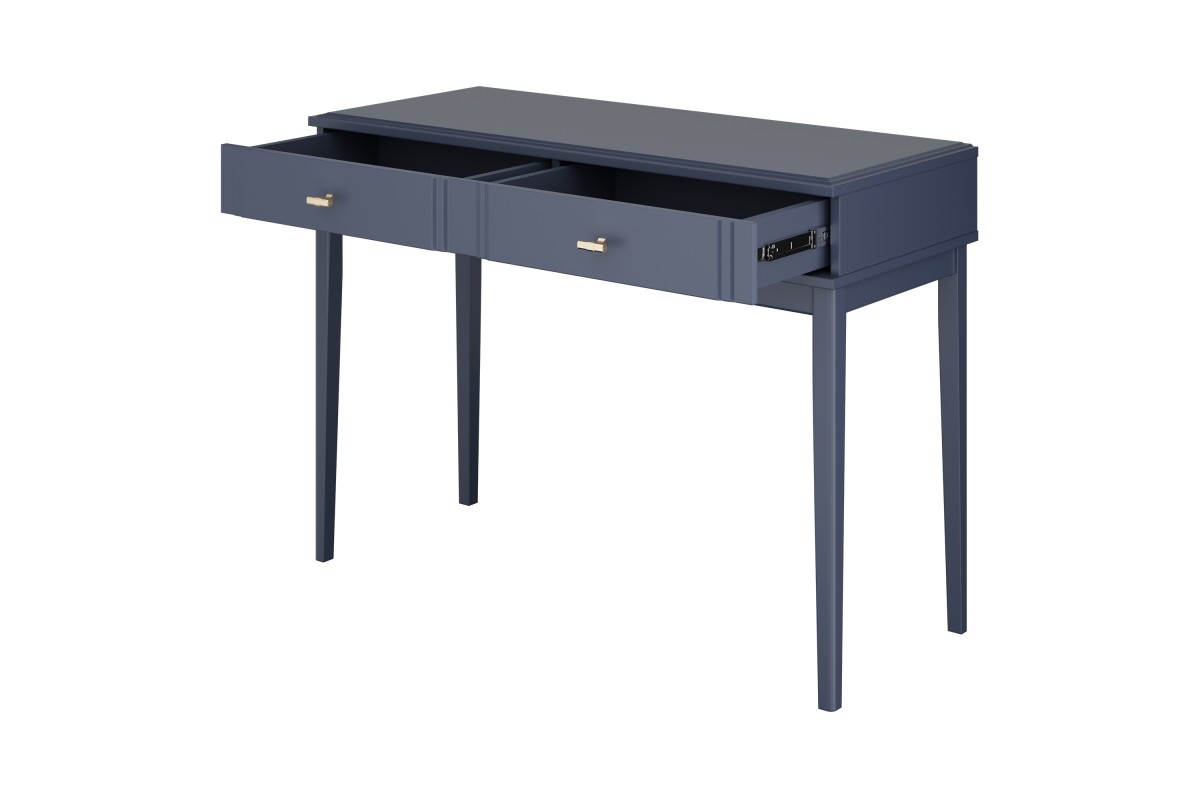 ДЖАЛИ (тёмный лазурный) - Стол туалетный (макияжный) БРАВОмебель