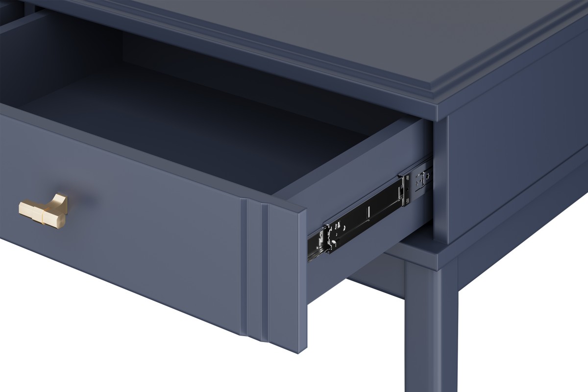 ДЖАЛИ (тёмный лазурный) - Стол туалетный (макияжный) БРАВОмебель