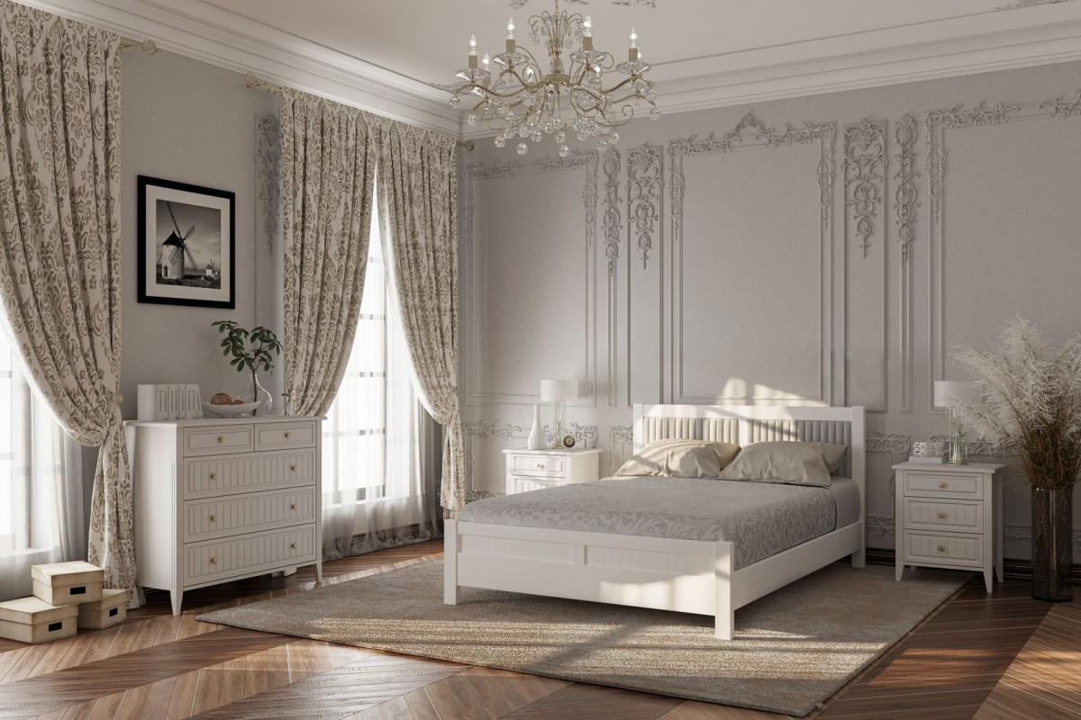 Мэгги (белый) - Комод 5 ящиков