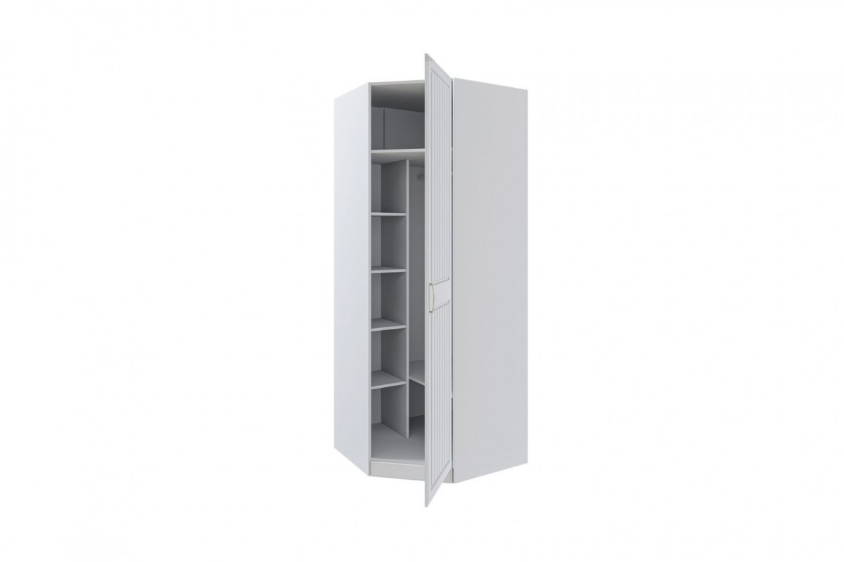 Мэгги (Белый) - Шкаф распашной угловой ШРУ