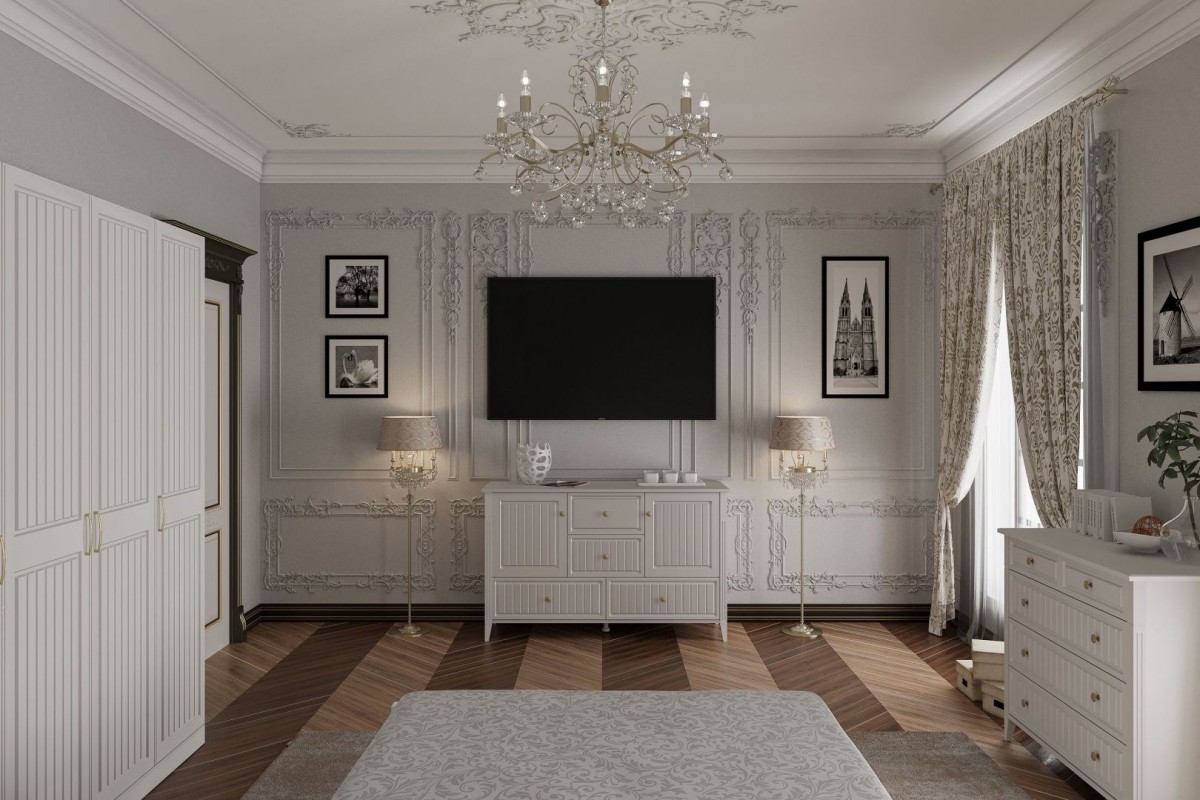 Мэгги (белый) - Комод 5 ящиков