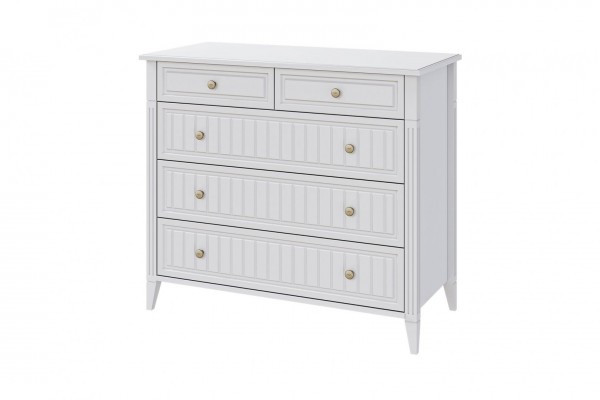 Мэгги (белый) - Комод 5 ящиков