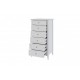 Мэгги (белый) - Комод 6 ящиков