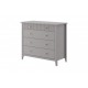 Никеа (антрацит) - Комод 5 ящиков