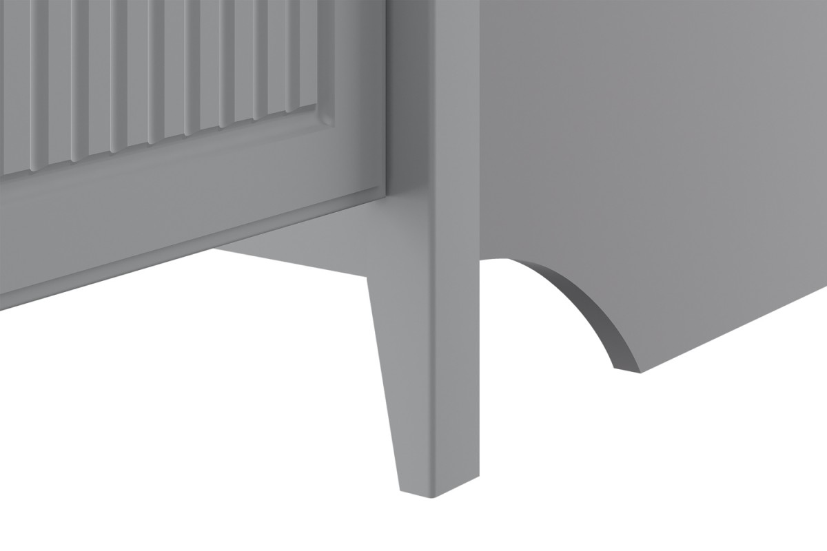 Модульная спальня Никеа (антрацит) от БРАВОмебель