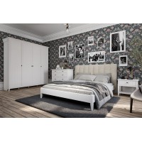 Модульная спальня Никеа (белый) от БРАВОмебель