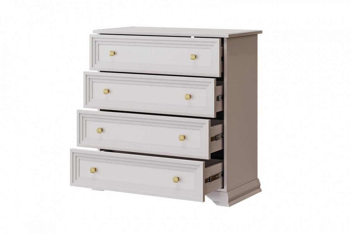 Орландо (Персидский жемчуг) - Комод 4 ящика БРАВОмебель 