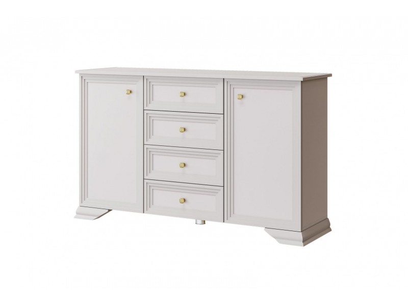 Орландо (Персидский жемчуг) - Комод 4 ящика 2 двери БРАВОмебель 