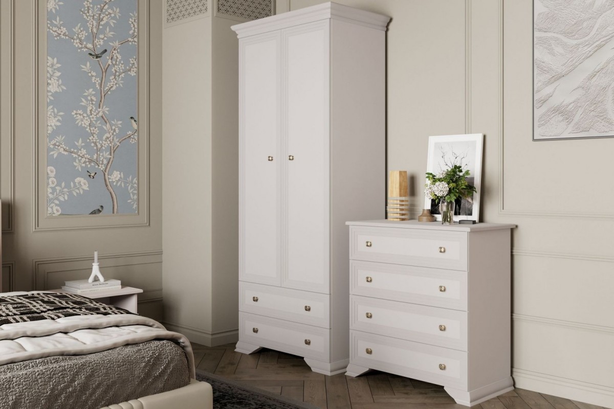 Орландо (Персидский жемчуг) - Шкаф распашной ШР-2 БРАВОмебель 