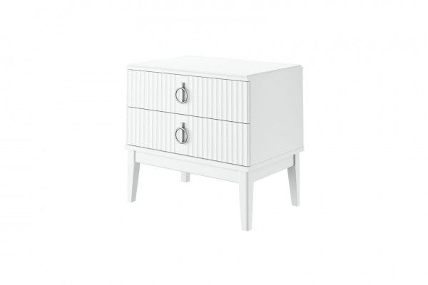 Фарго (Белый лак) - Тумба прикроватная