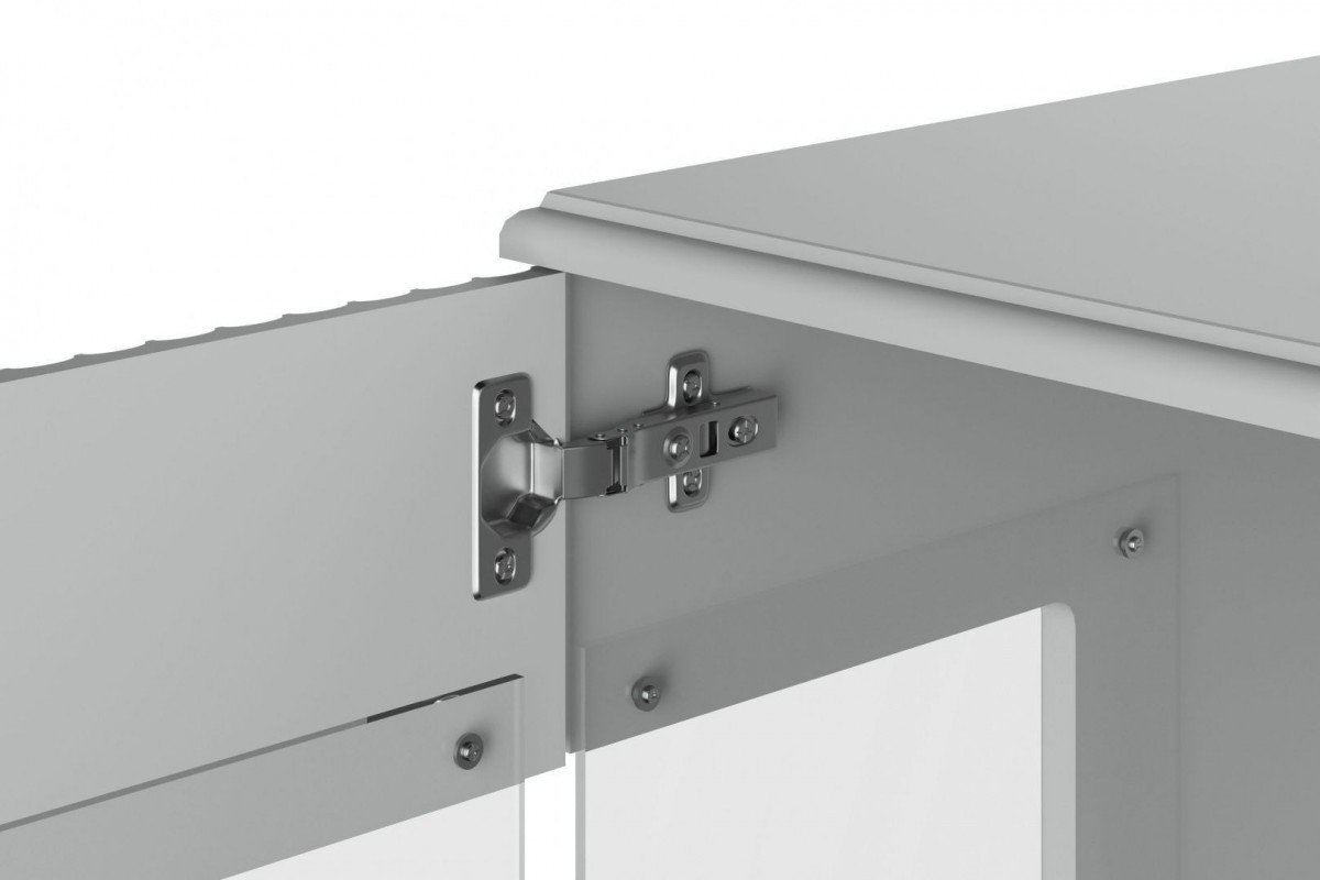 Фарго (Белый лак) - Шкаф распашной ШР-2