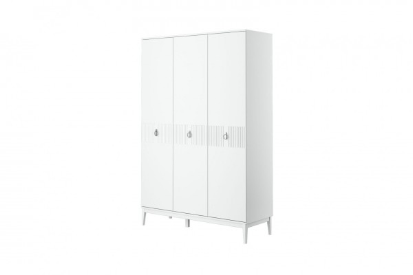 Фарго (Белый лак) - Шкаф распашной ШР-3