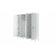 Фарго (Белый лак) - Шкаф распашной ШР-4
