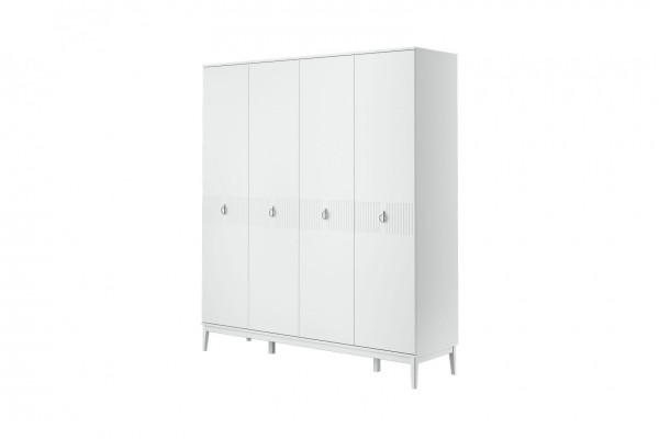 Фарго (Белый лак) - Шкаф распашной ШР-4