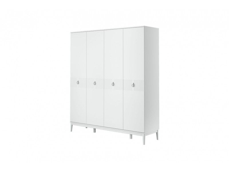 Фарго (Белый лак) - Шкаф распашной ШР-4