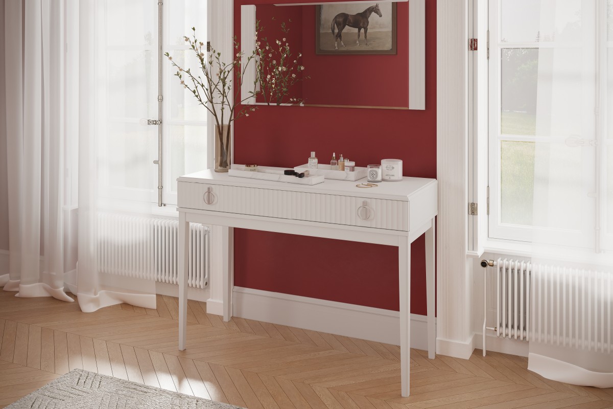 Фарго (Белый лак) - Стол туалетный