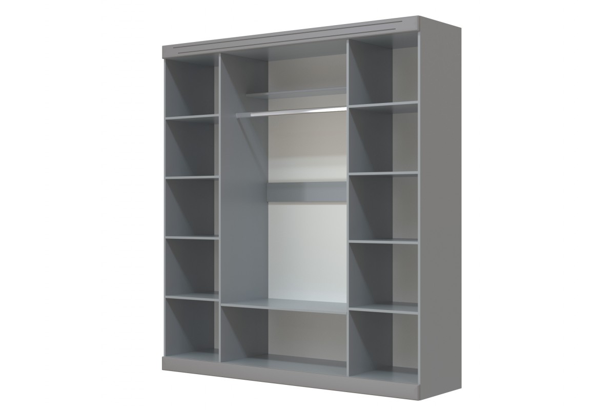 Модульная спальня «Олимп» БРАВОмебель антрацит