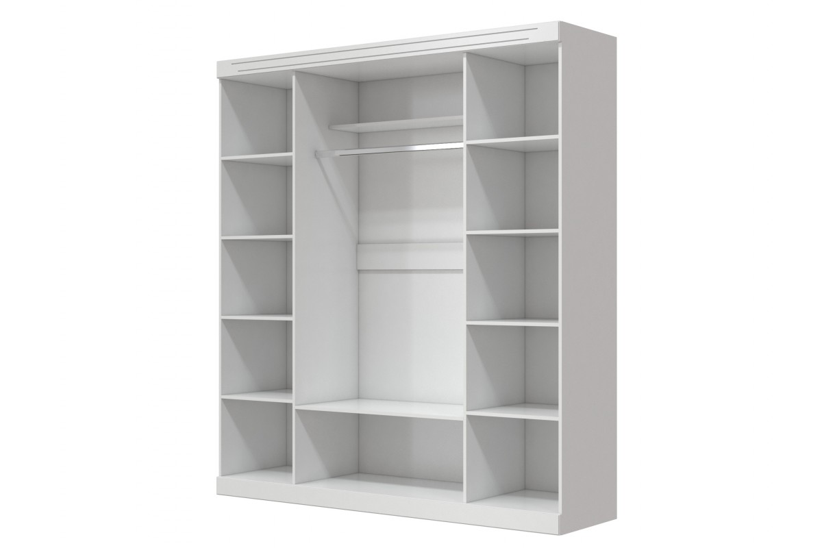 Модульная спальня «Олимп» Лак-белый