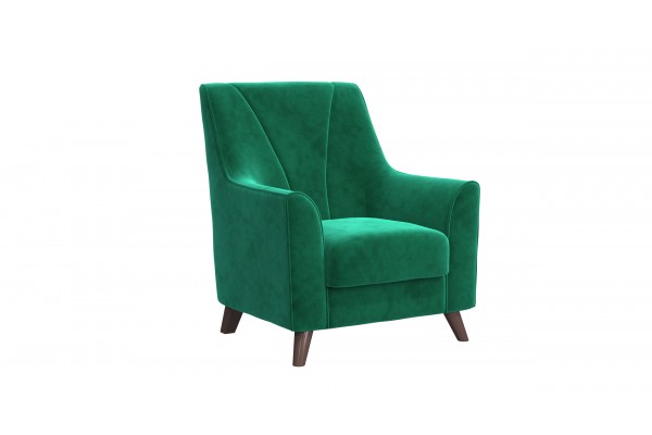 Кресло Далас-1 БРАВОмебель изумрудное