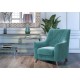 Кресло Далас-1 БРАВОмебель бирюза