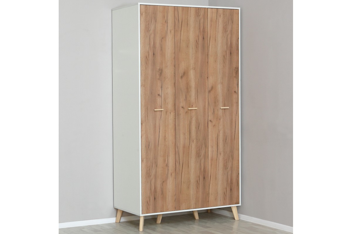 Модульная спальня Скандик-2 Элегия дуб крафт золотой