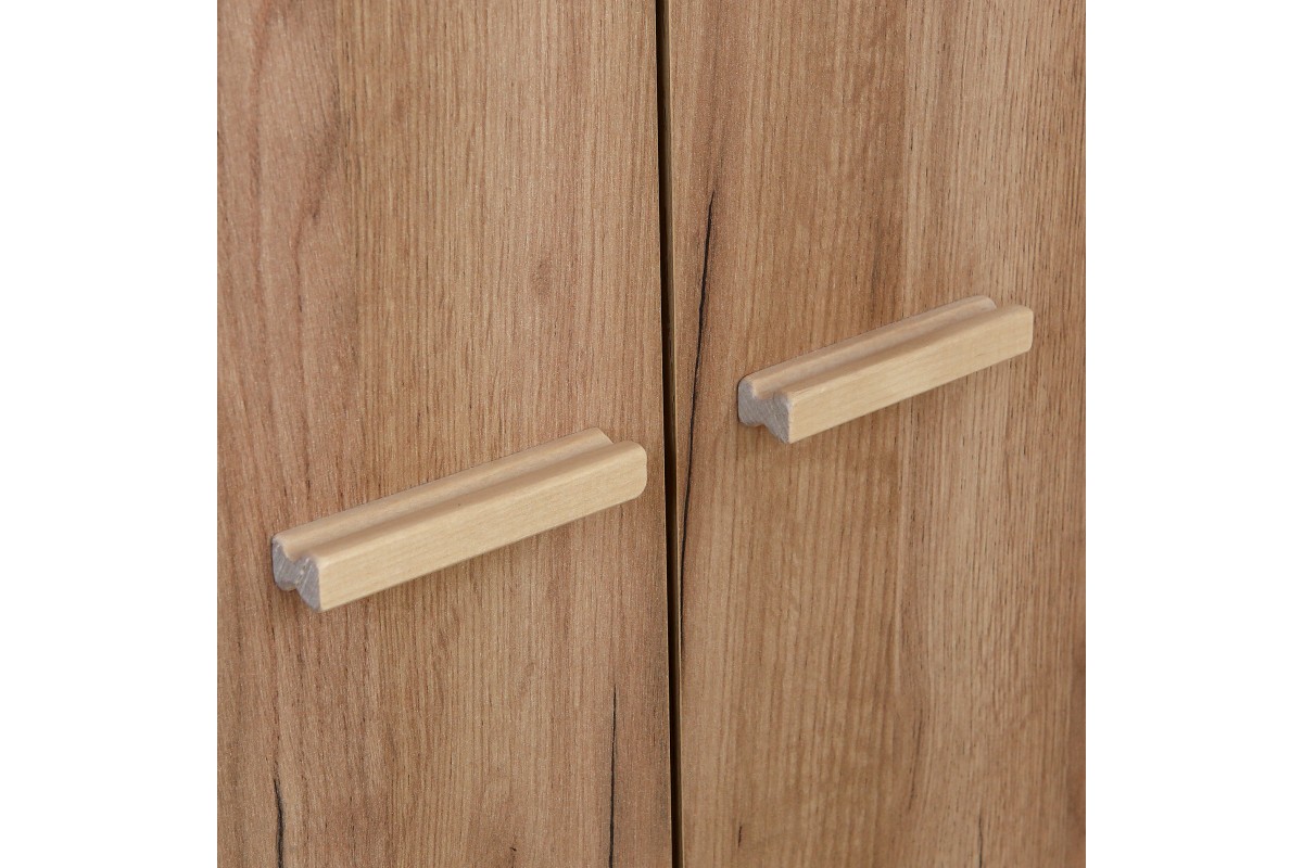 Скандик-2 шкаф распашной ШР-3 дуб крафт золотой