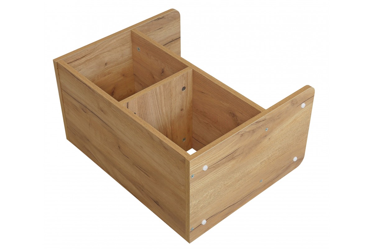 Скандик-3 тумба приставная дуб крафт золотой