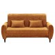 цвет ткани: микровелюр Sensey terracotta