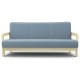 цвет ткани: микровелюр Catania Dusty Blue