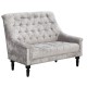 цвет ткани: микровелюр Plush silver