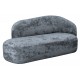 цвет ткани: микровелюр Plush steel