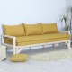 цвет ткани: рогожка Savana Plus Yellow