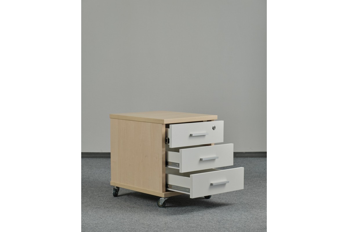 Тумба офисная подкатная  с замком б/у