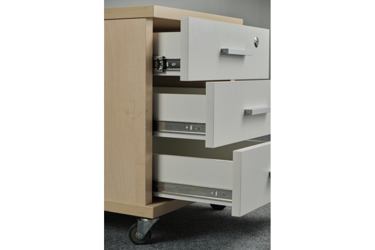 Тумба офисная подкатная  с замком б/у