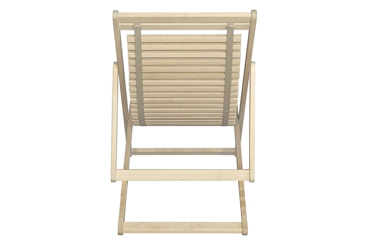 Шезлонг 22 Элегия из массива березы без покрытия